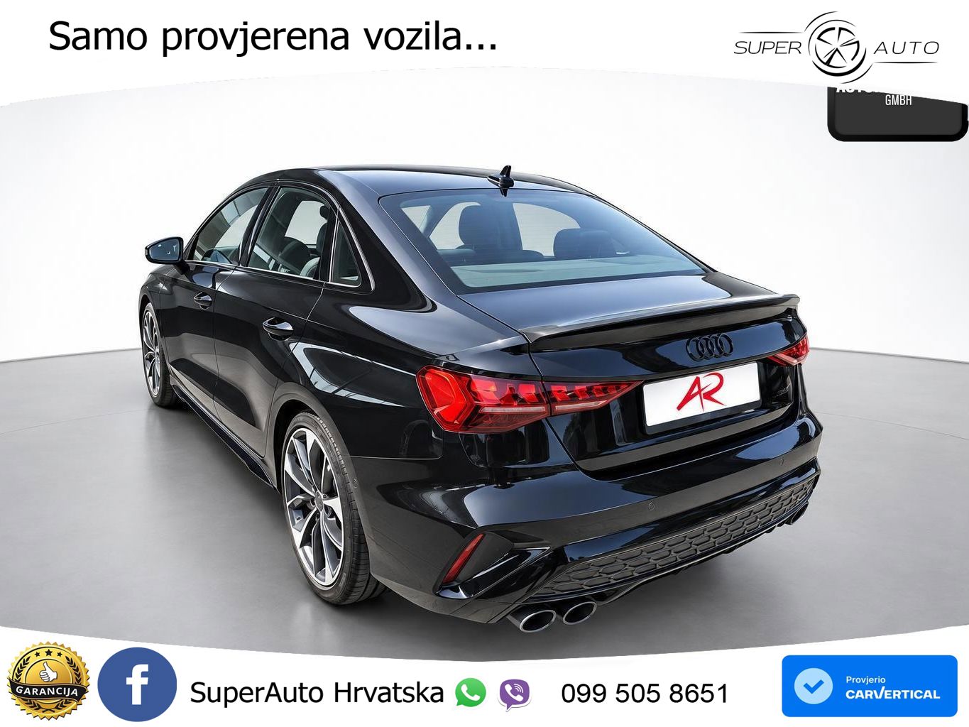 Audi S3 Limuzina 2.0 TFSI (333 KS) quattro S tronic