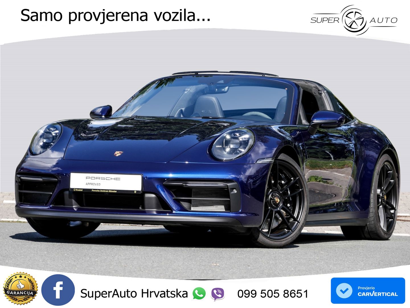 Porsche 911 Targa 4 GTS 3.0 (480 KS) PDK MATRIX+GR SJED+KAM