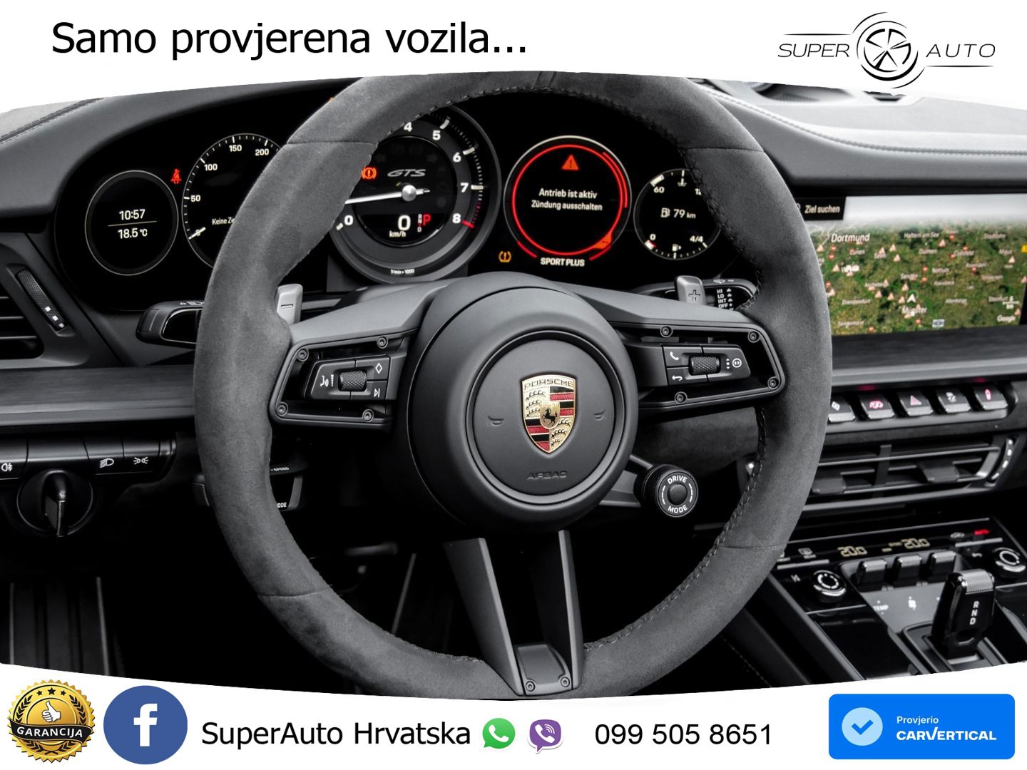 Porsche 911 Targa 4 GTS 3.0 (480 KS) PDK MATRIX+GR SJED+KAM