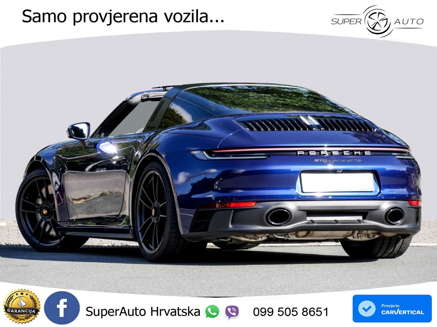 Porsche 911 Targa 4 GTS 3.0 (480 KS) PDK MATRIX+GR SJED+KAM