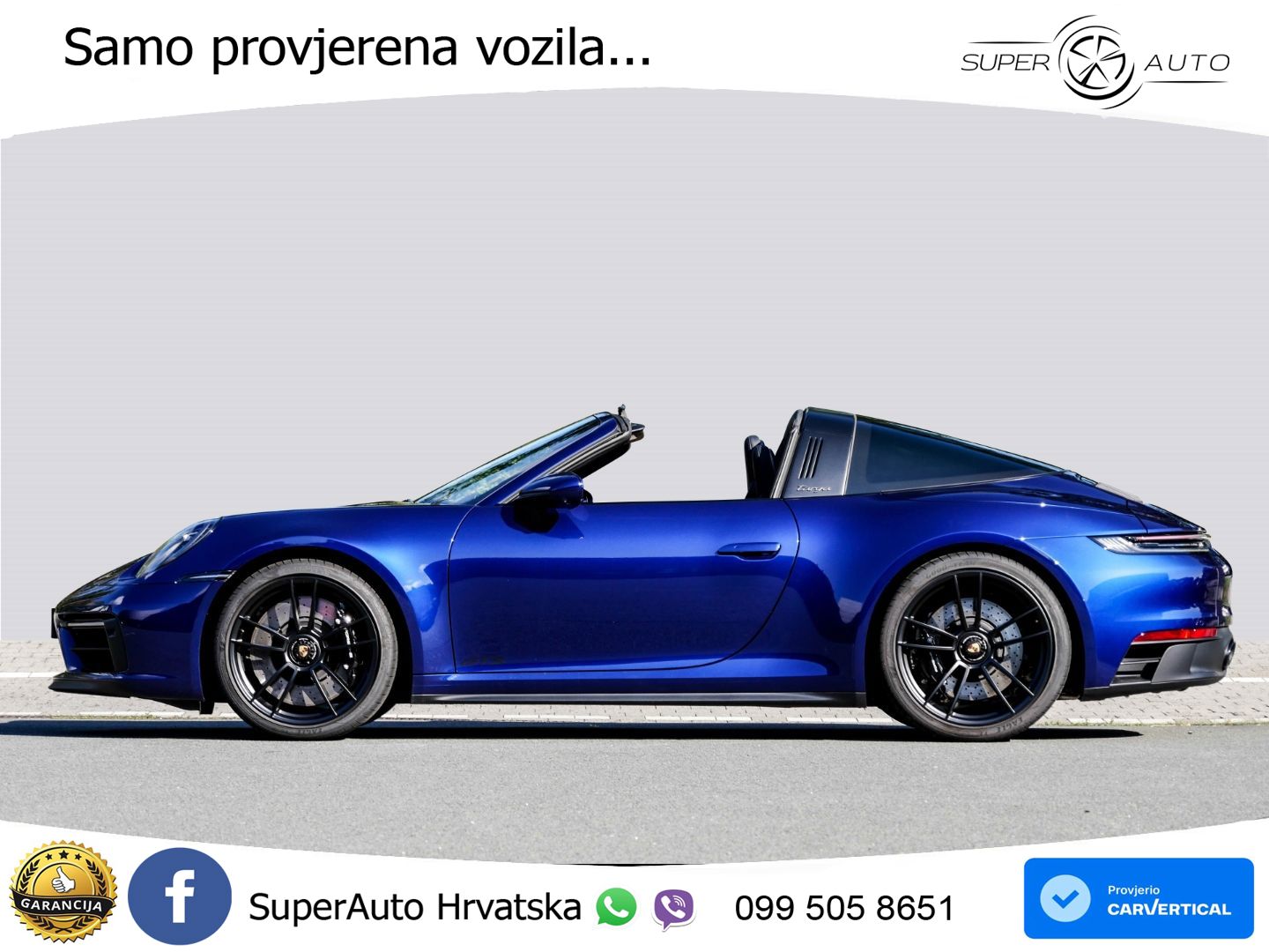 Porsche 911 Targa 4 GTS 3.0 (480 KS) PDK MATRIX+GR SJED+KAM