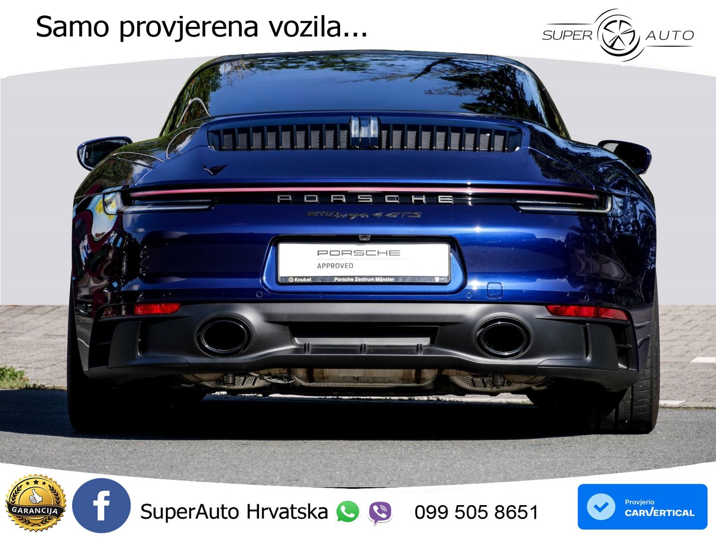 Porsche 911 Targa 4 GTS 3.0 (480 KS) PDK MATRIX+GR SJED+KAM