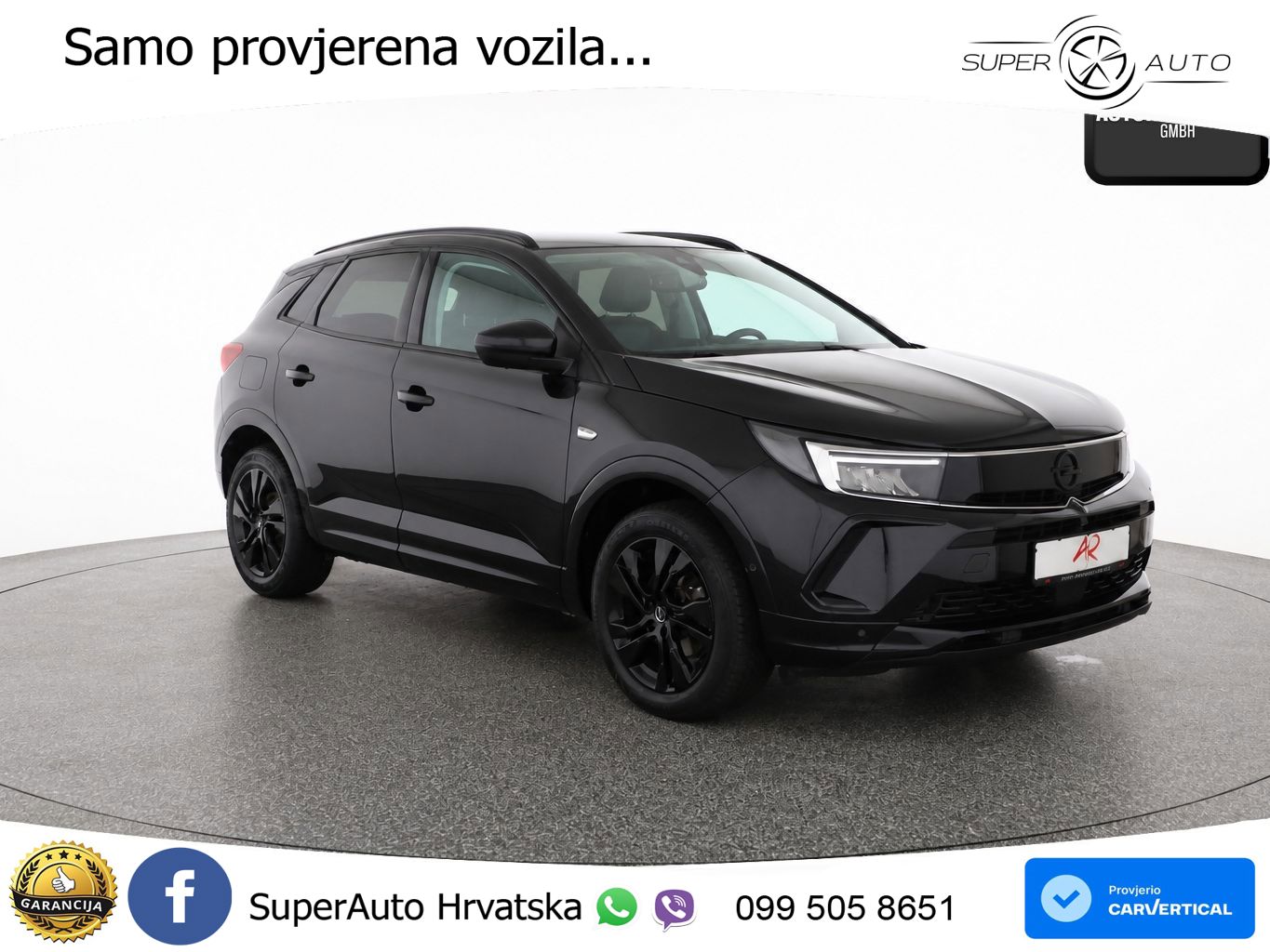 Opel Grandland 1.2i Turbo (130 KS) Automatic GS LED+GR SJED+ACC