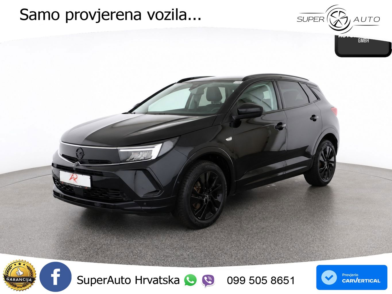 Opel Grandland 1.2i Turbo (130 KS) Automatic GS LED+GR SJED+ACC