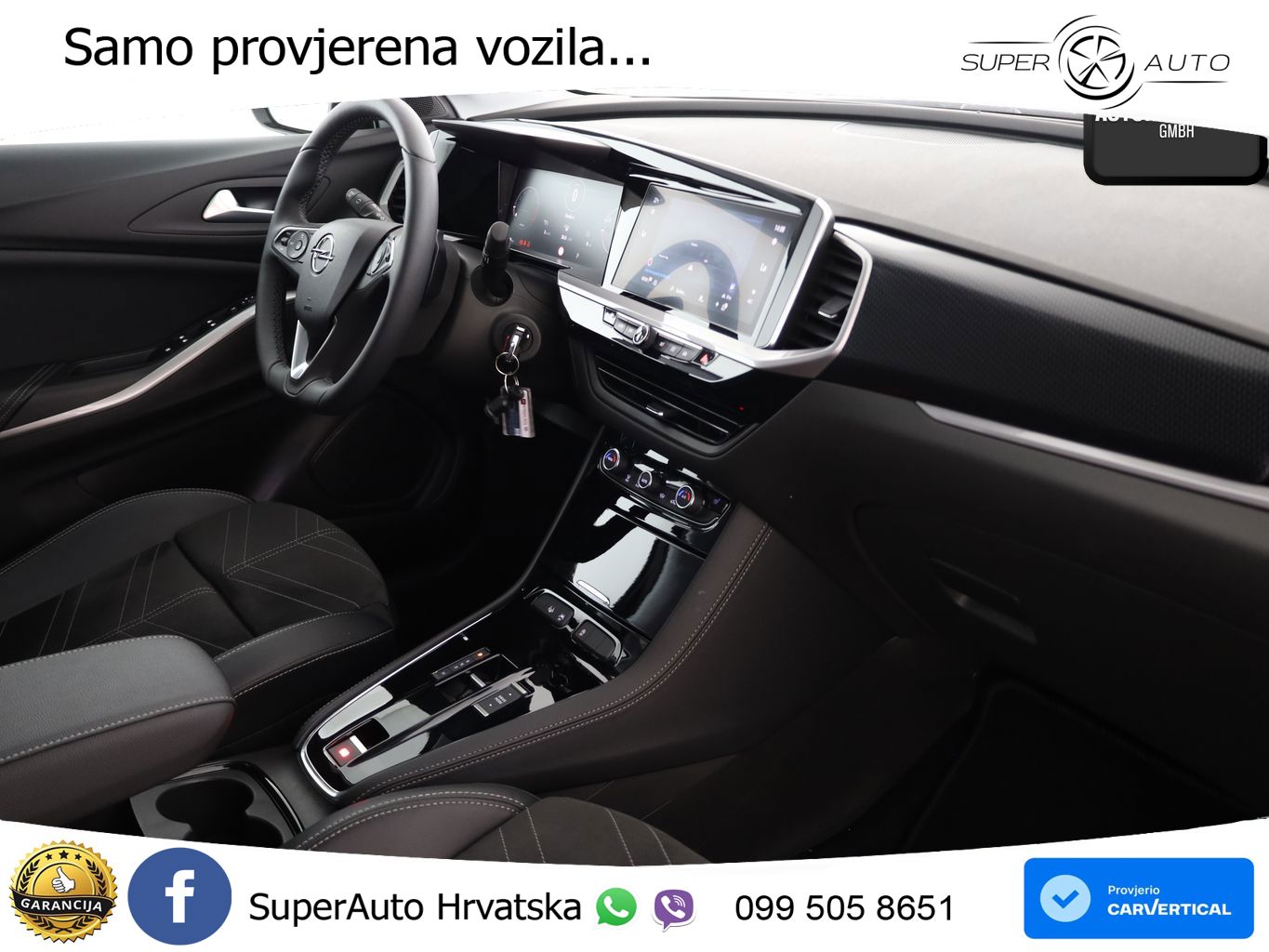 Opel Grandland 1.2i Turbo (130 KS) Automatic GS LED+GR SJED+ACC