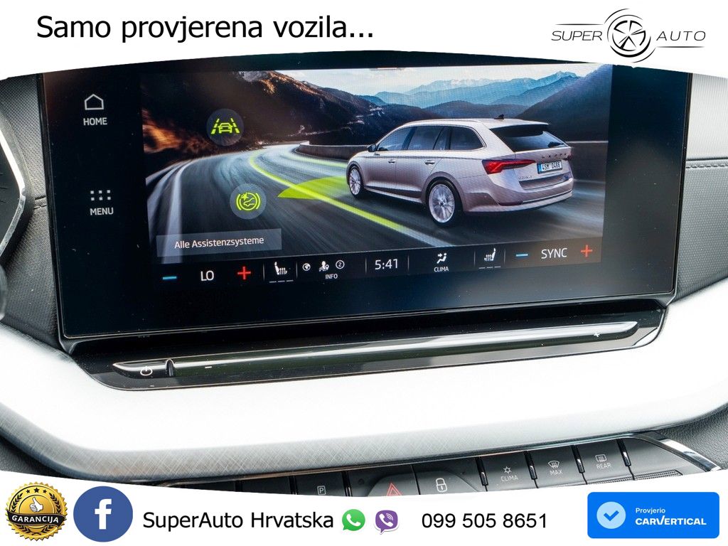 Škoda Octavia Combi 2.0 TDI (150 KS) DSG