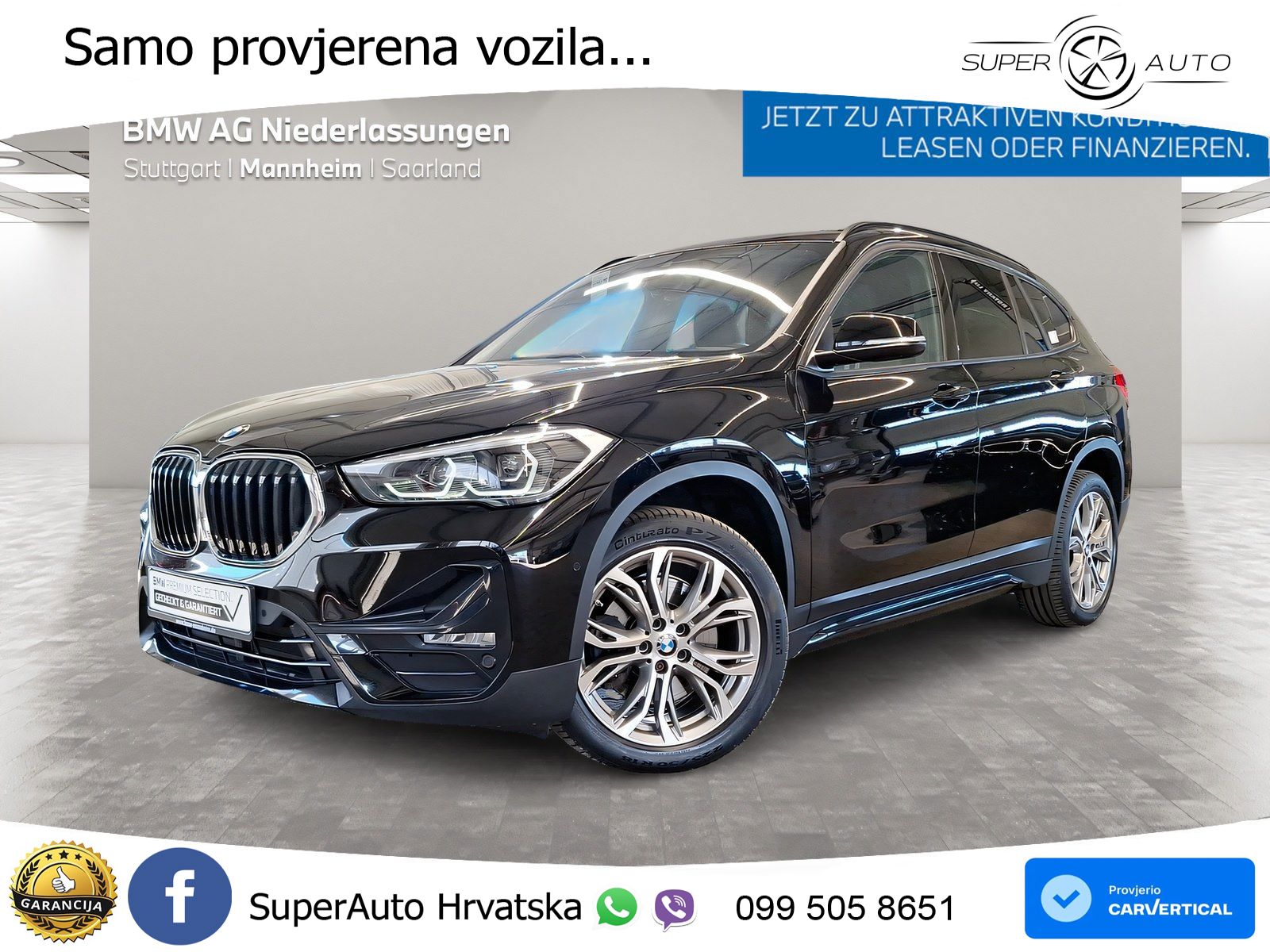 BMW X1 20d (190 KS) xDrive Steptronic LED+GR SJED+ACC