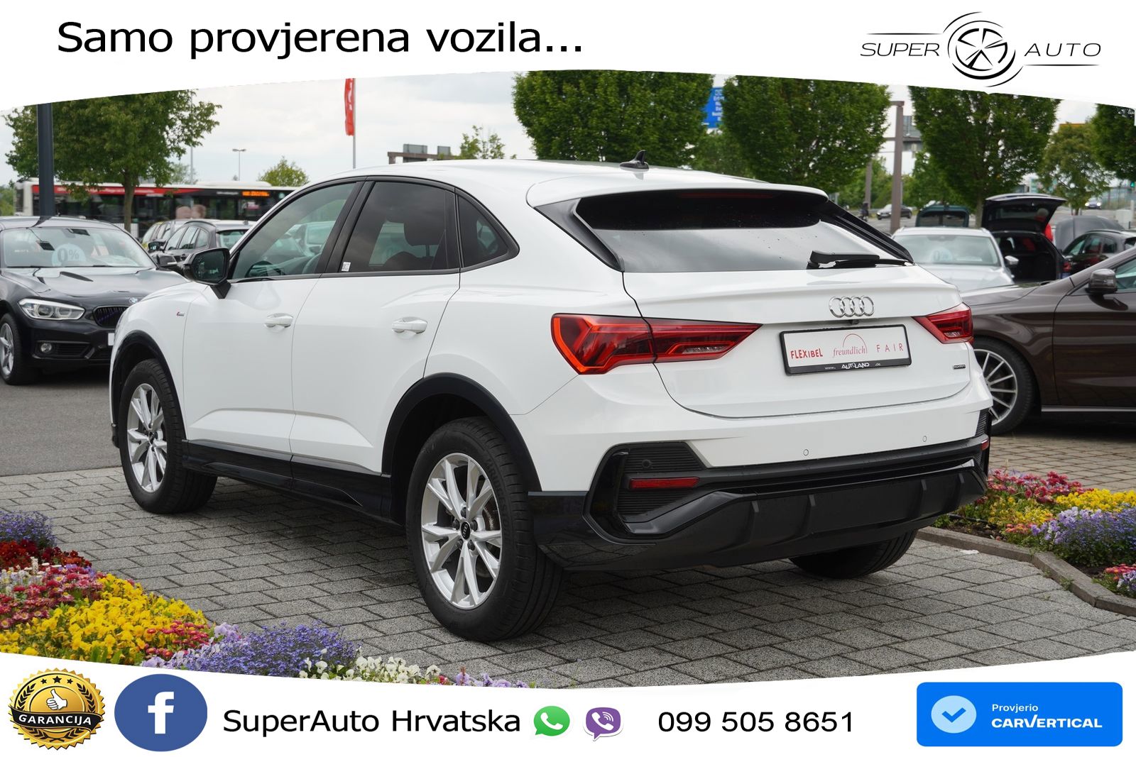 Audi Q3 II Sportback 45 TFSI (245 KS) quattro S tronic S line LED+GR SJED+ACC