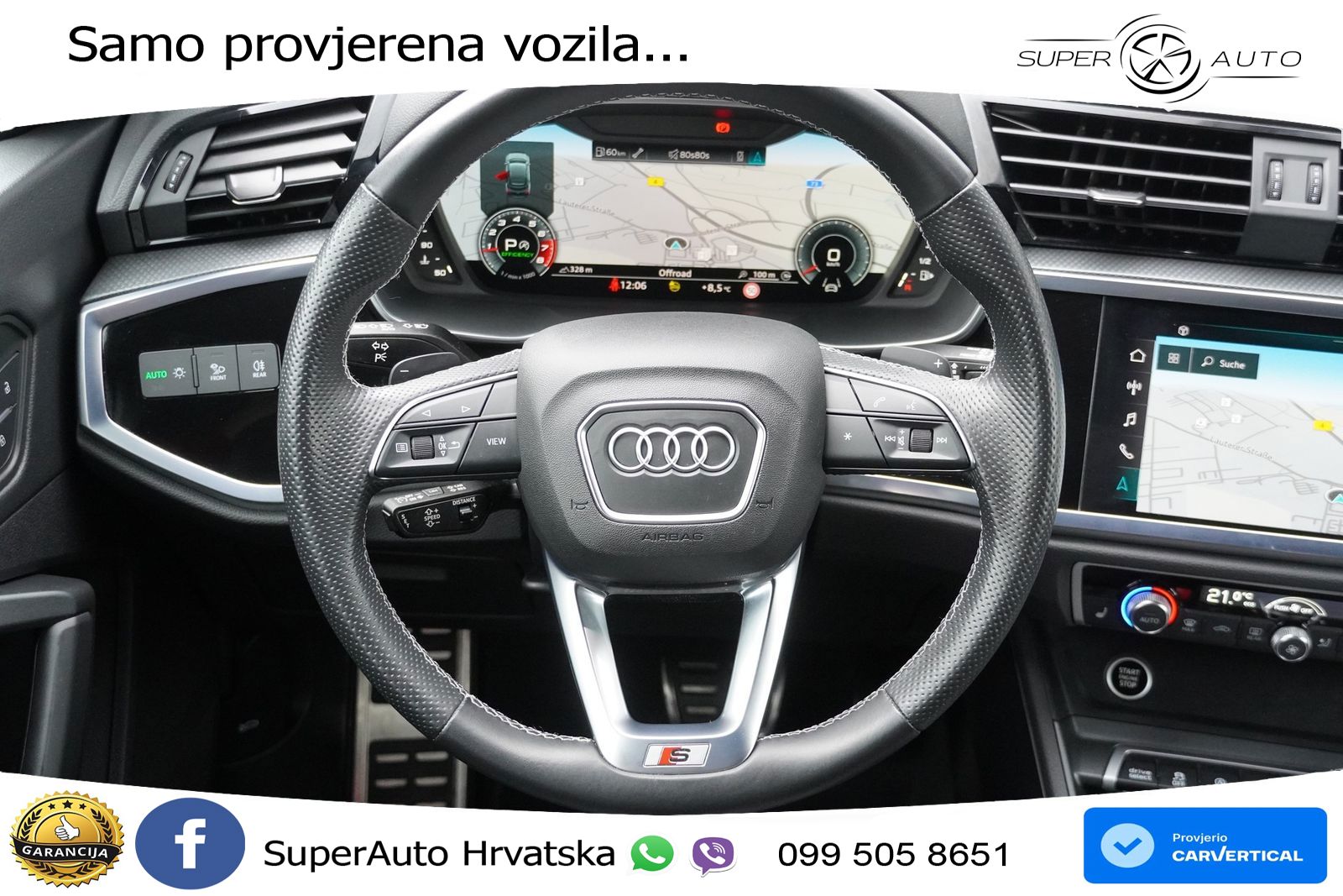 Audi Q3 II Sportback 45 TFSI (245 KS) quattro S tronic S line LED+GR SJED+ACC