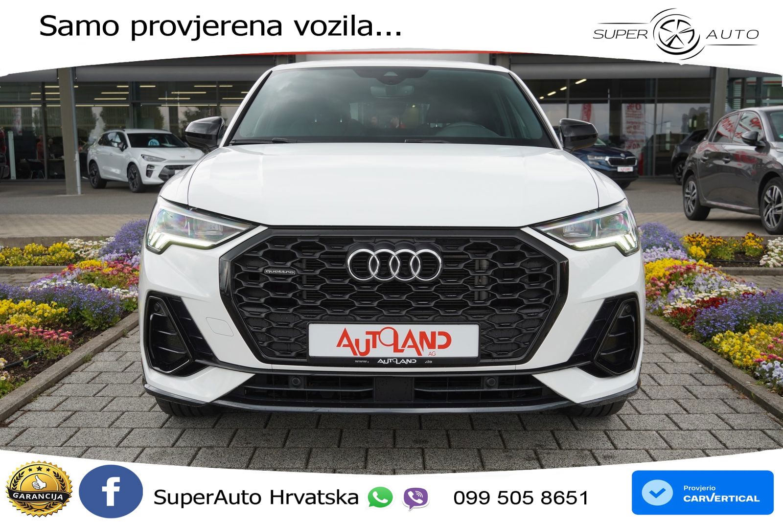 Audi Q3 II Sportback 45 TFSI (245 KS) quattro S tronic S line LED+GR SJED+ACC