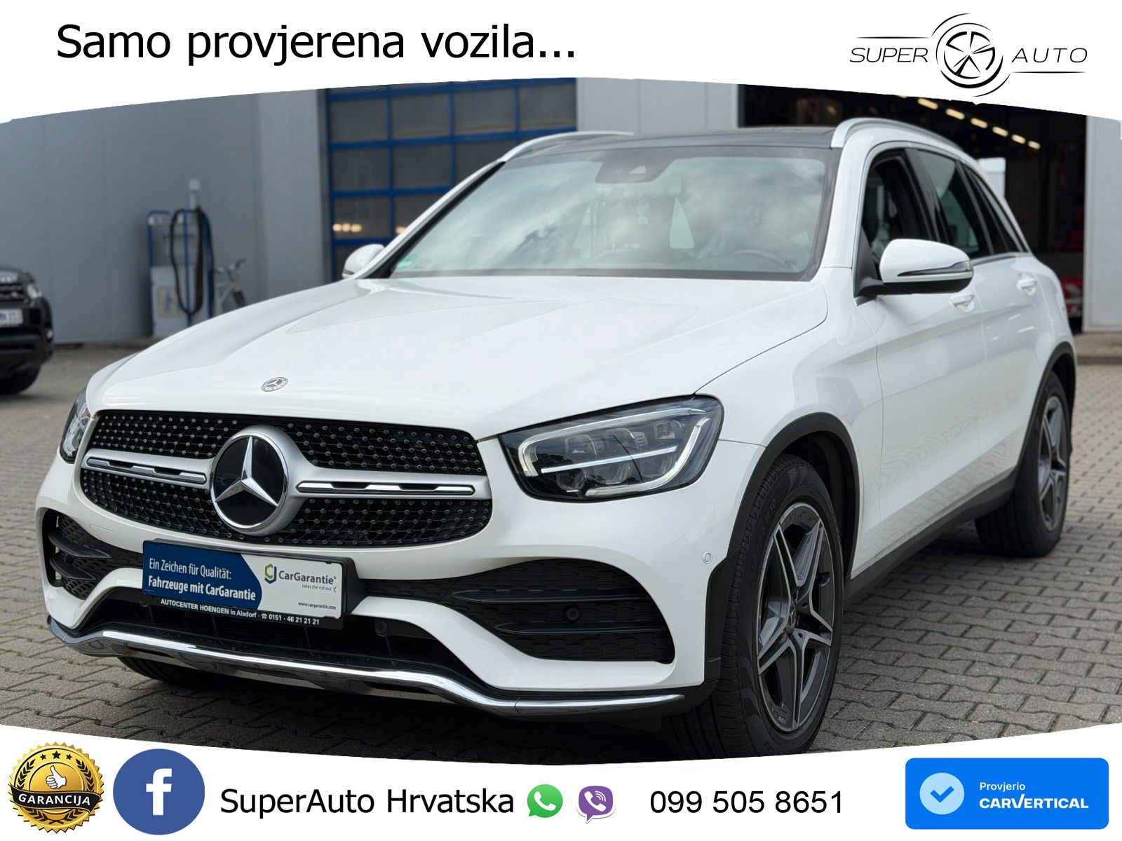 Mercedes GLC 200 (197 KS) 4MATIC G-TRONIC AMG LED+GR SJED+ACC