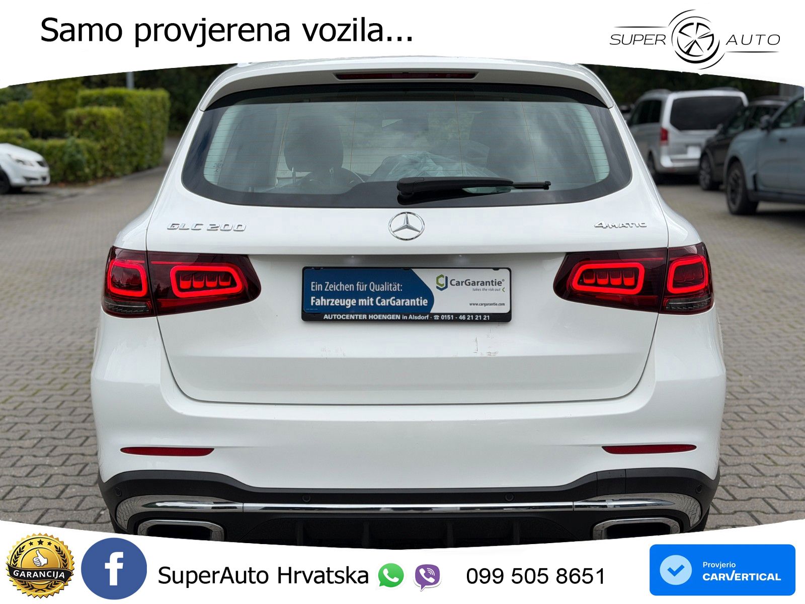 Mercedes GLC 200 (197 KS) 4MATIC G-TRONIC AMG LED+GR SJED+ACC