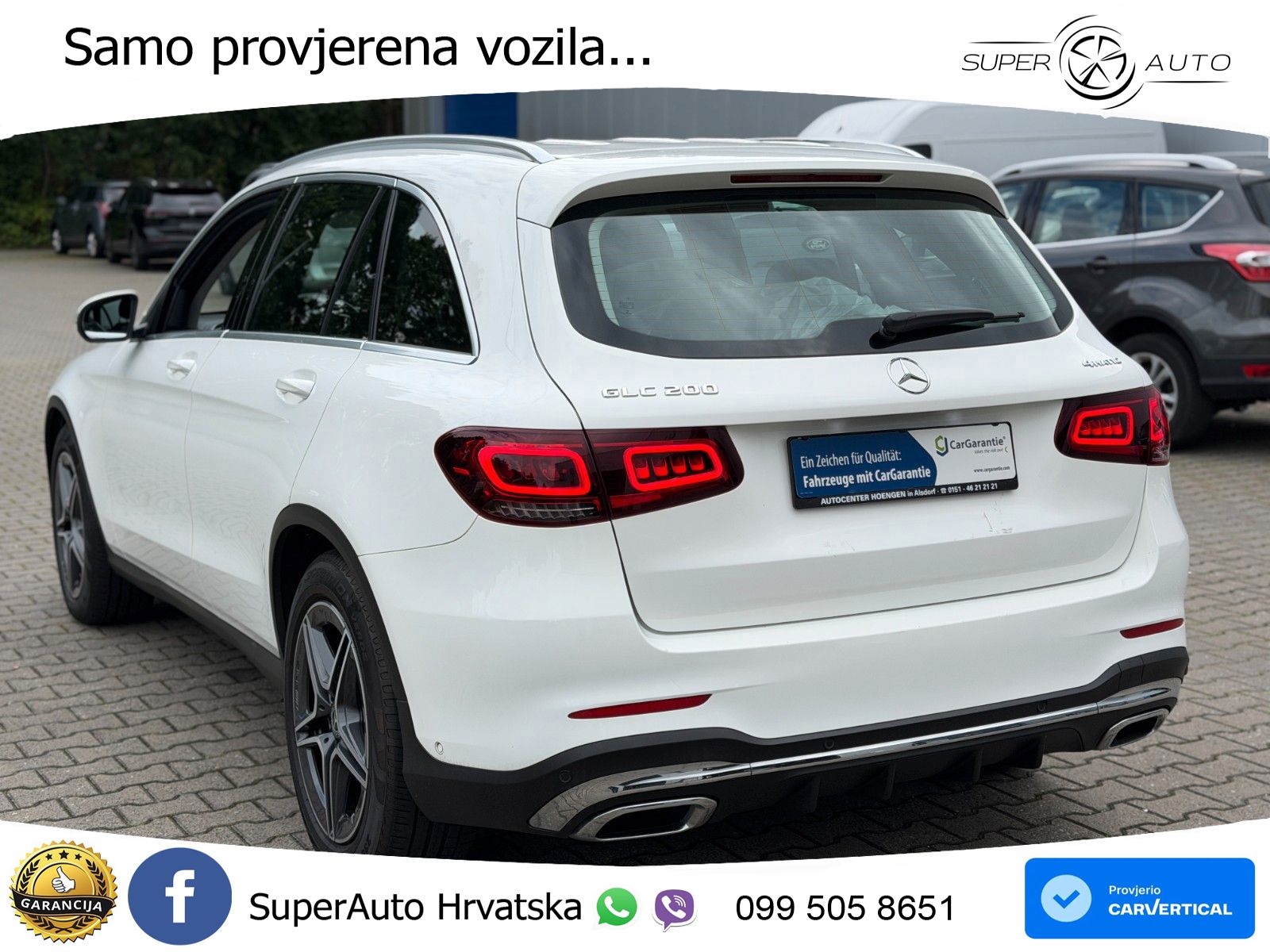 Mercedes GLC 200 (197 KS) 4MATIC G-TRONIC AMG LED+GR SJED+ACC