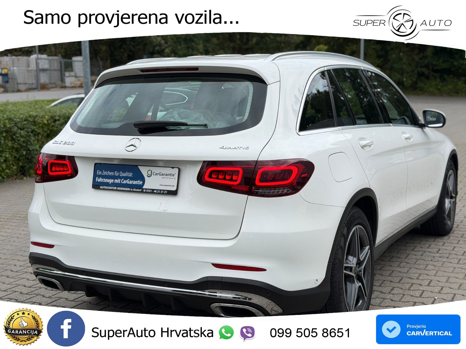 Mercedes GLC 200 (197 KS) 4MATIC G-TRONIC AMG LED+GR SJED+ACC