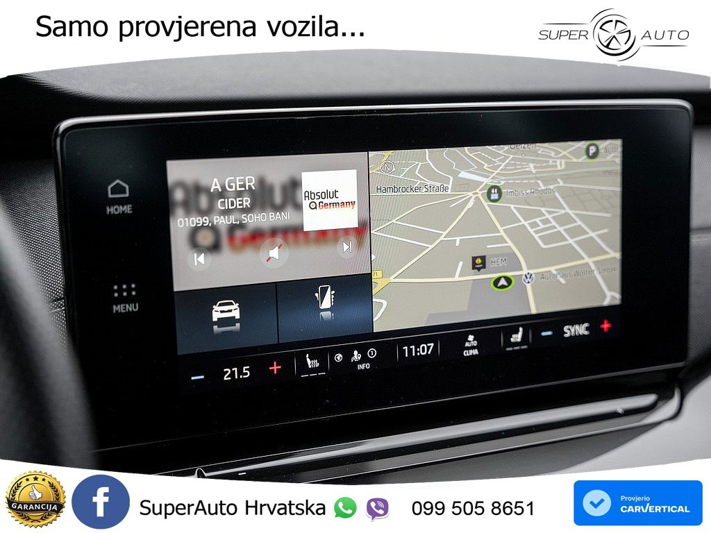 Škoda Octavia Combi 2.0 TDI (150 KS) DSG SportLine LED+GR SJED+ACC