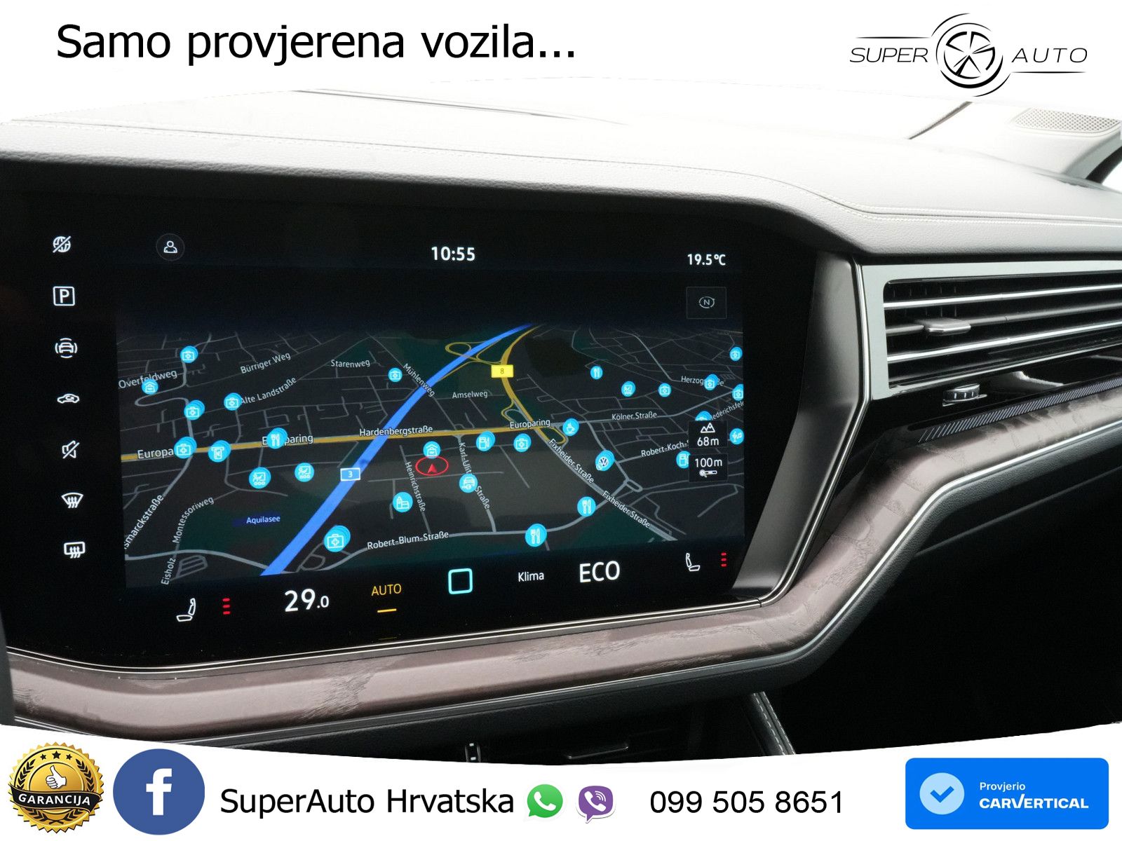 Volkswagen Touareg 3.0 V6 TDI (231 KS) 4MOTION Tiptronic ZRAČNI+ACC+GR SJED+KAM