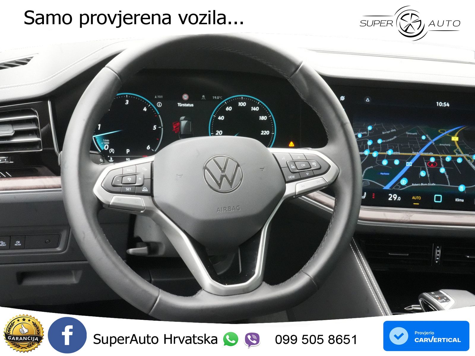 Volkswagen Touareg 3.0 V6 TDI (231 KS) 4MOTION Tiptronic ZRAČNI+ACC+GR SJED+KAM