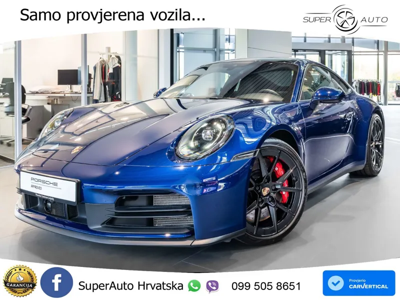 Porsche 911 Carrera GTS 3.0 (480 KS) PDK ACC+GR SJED+360+PANO