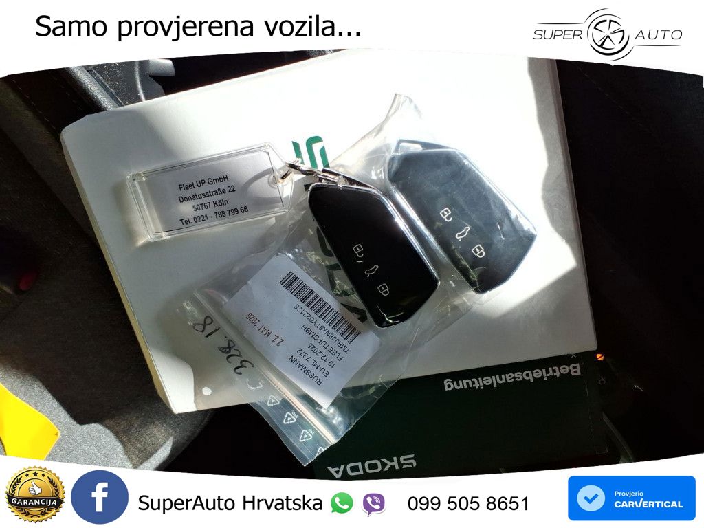 Škoda Octavia Combi 2.0 TDI (150 KS) DSG LED+GR SJED+ACC