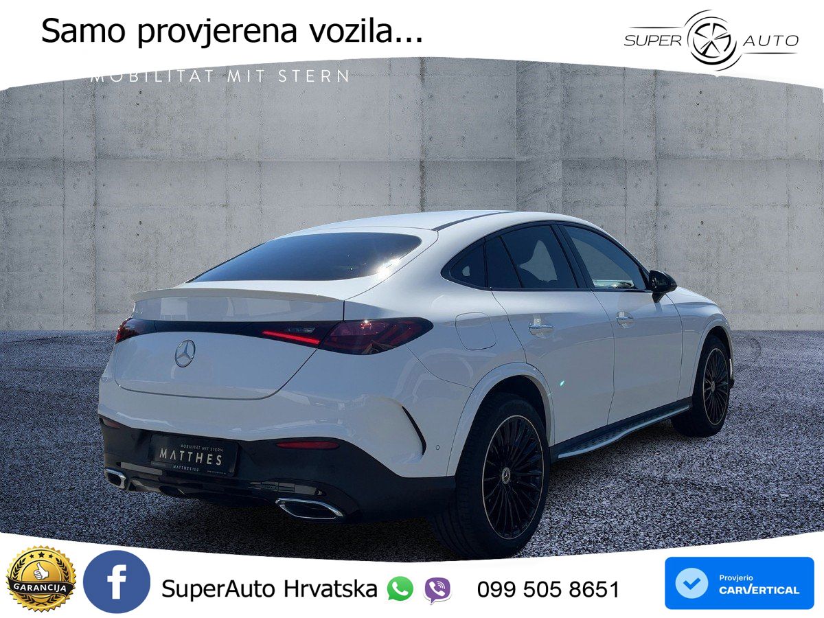 Mercedes GLC Coupe 450d (367 KS) 4MATIC 9G-TRONIC AMG ZRAČNI+ACC+GR SJED+KAM