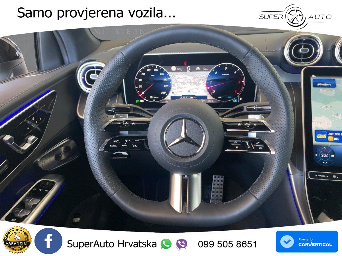 Mercedes GLC Coupe 450d (367 KS) 4MATIC 9G-TRONIC AMG ZRAČNI+ACC+GR SJED+KAM