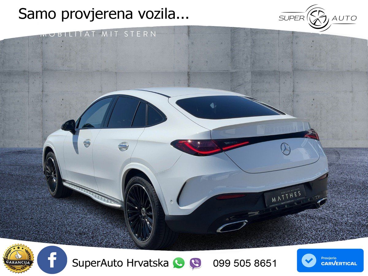 Mercedes GLC Coupe 450d (367 KS) 4MATIC 9G-TRONIC AMG ZRAČNI+ACC+GR SJED+KAM