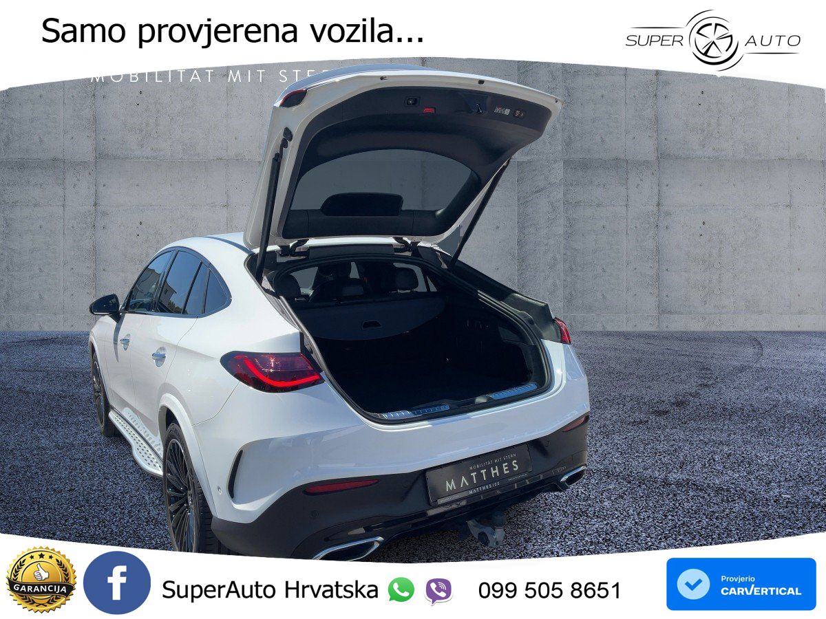 Mercedes GLC Coupe 450d (367 KS) 4MATIC 9G-TRONIC AMG ZRAČNI+ACC+GR SJED+KAM