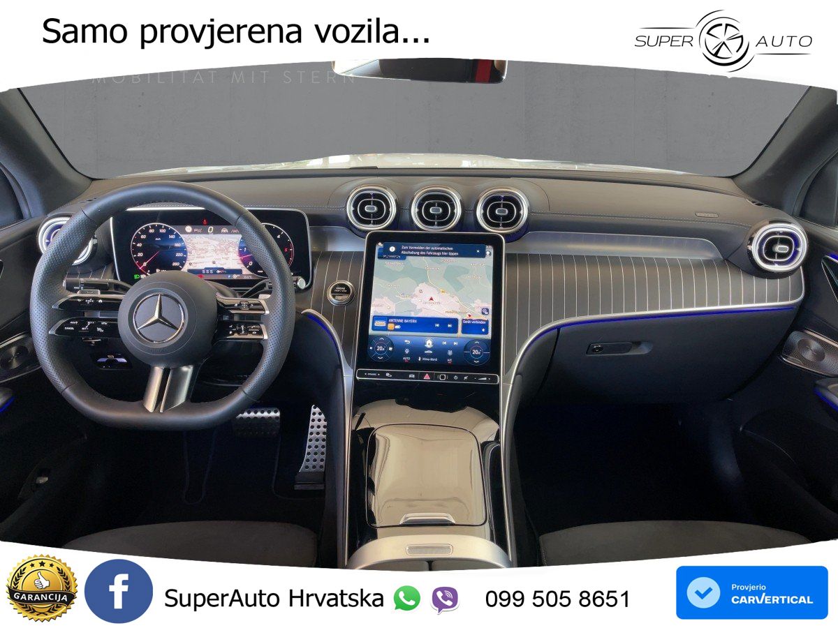 Mercedes GLC Coupe 450d (367 KS) 4MATIC 9G-TRONIC AMG ZRAČNI+ACC+GR SJED+KAM