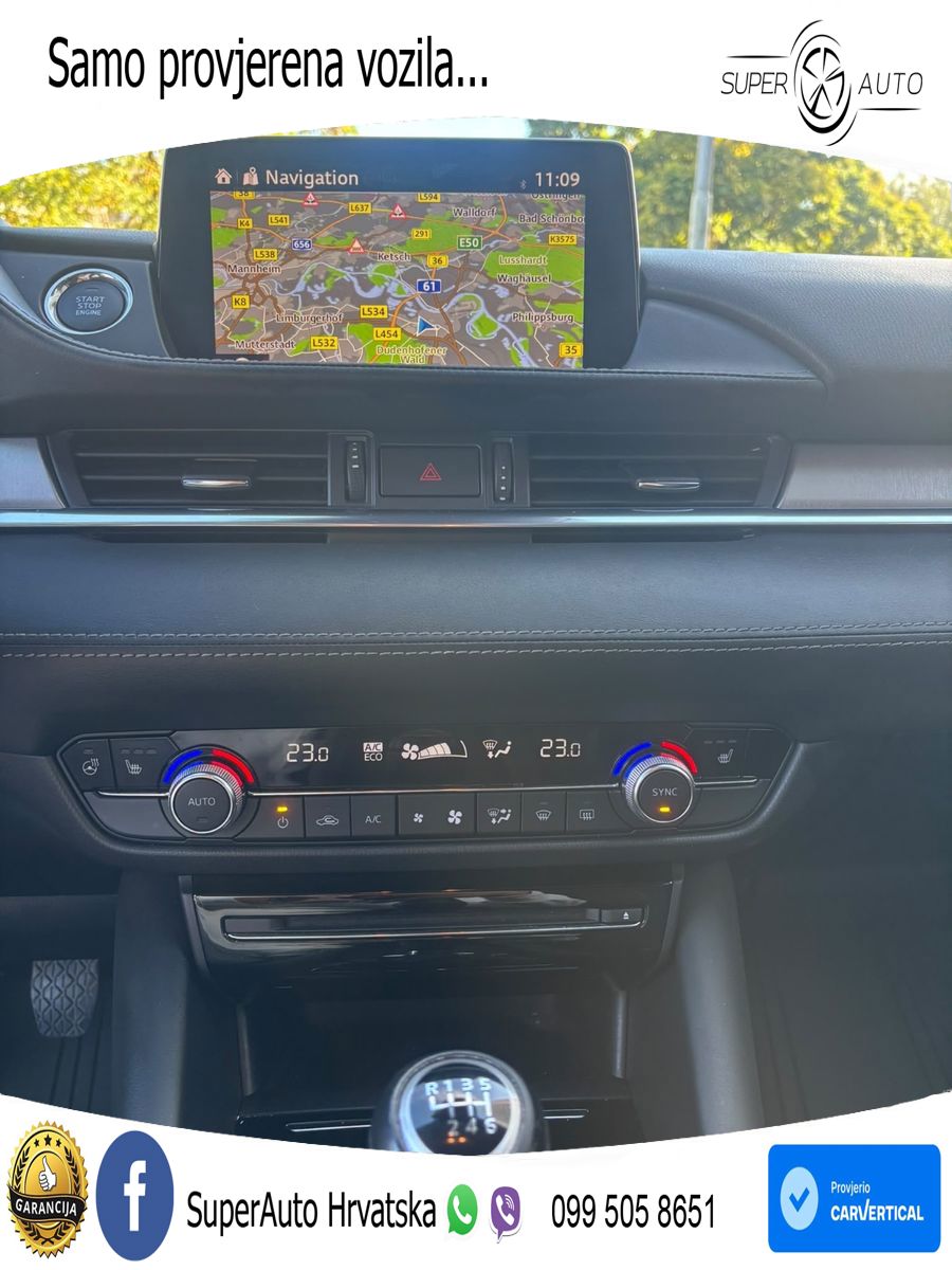 Mazda 6 Sport Combi 2.2 SKYACTIV-D (150 KS) LED+GR SJED+ACC
