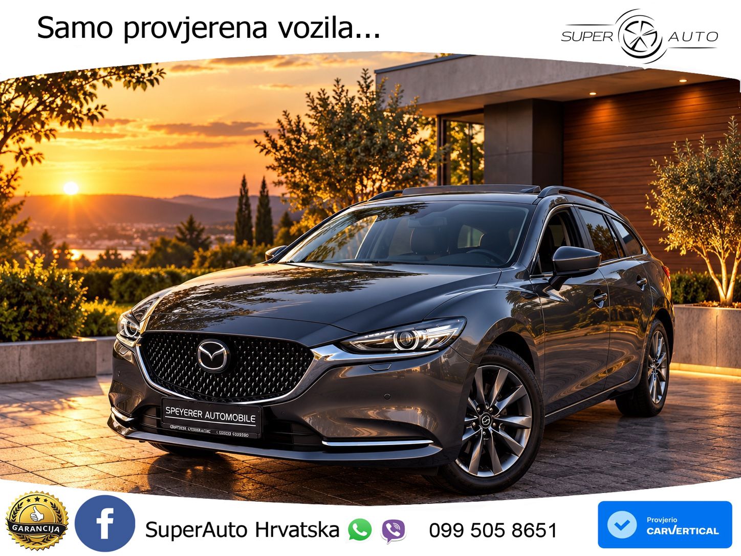 Mazda 6 Sport Combi 2.2 SKYACTIV-D (150 KS) LED+GR SJED+ACC