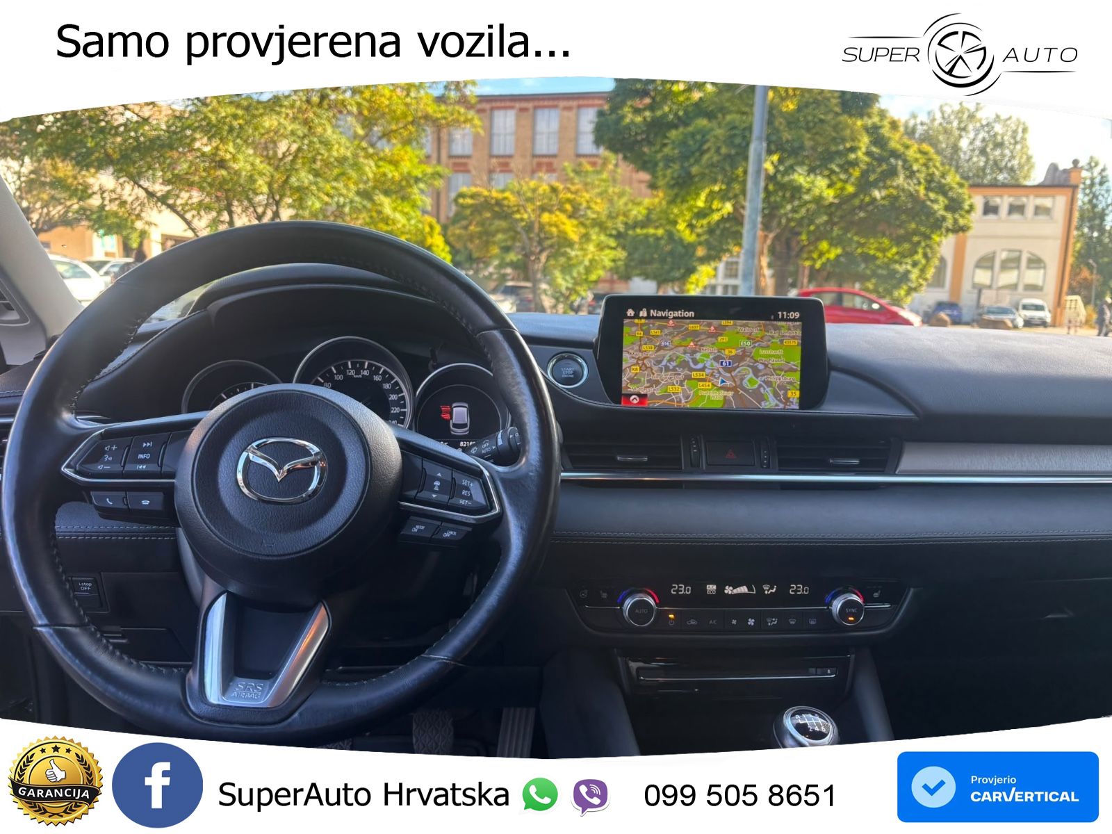 Mazda 6 Sport Combi 2.2 SKYACTIV-D (150 KS) LED+GR SJED+ACC