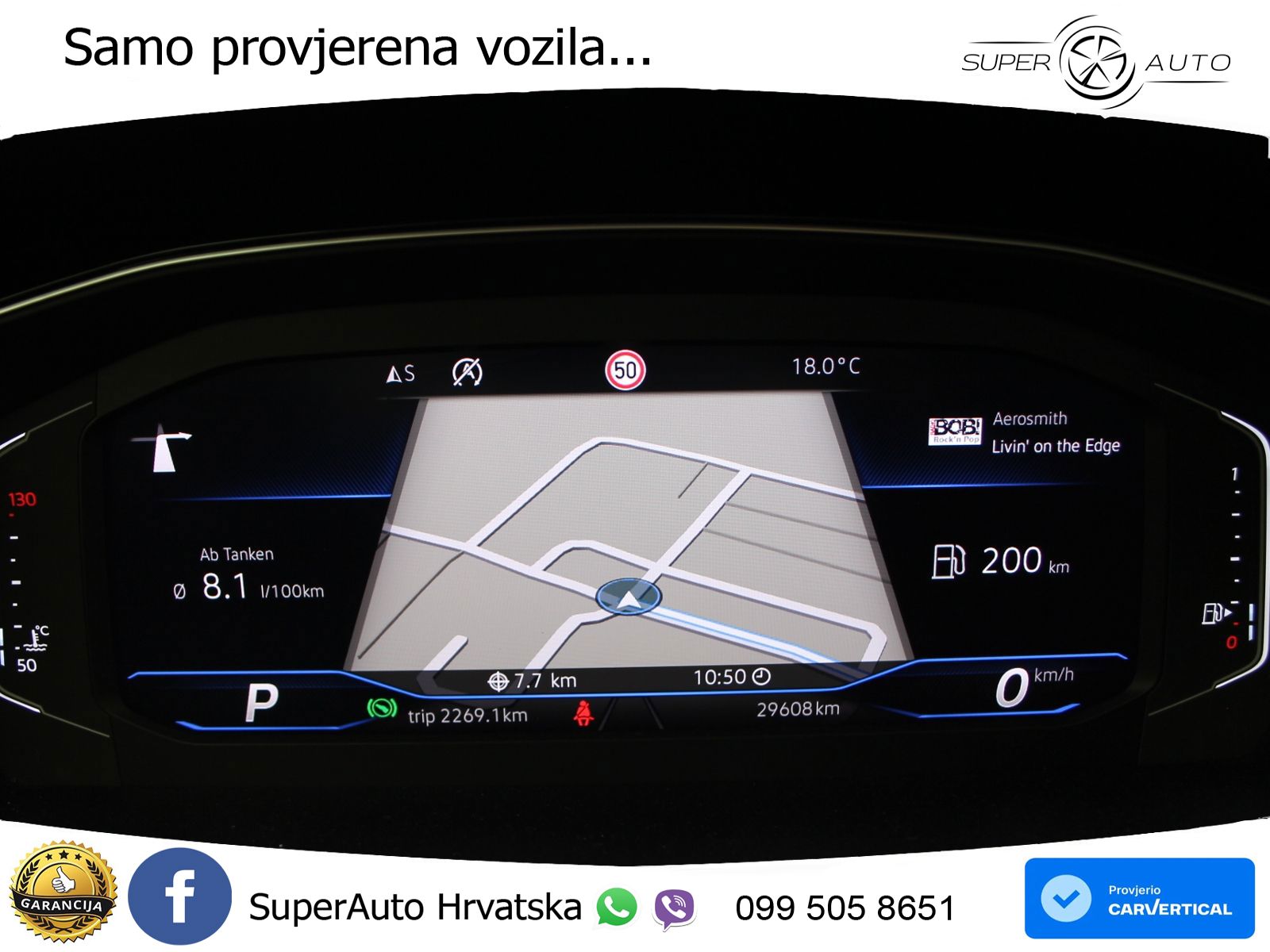 Volkswagen Passat Variant 2.0 TSI (190 KS) DSG Business LED+GR SJED+ACC