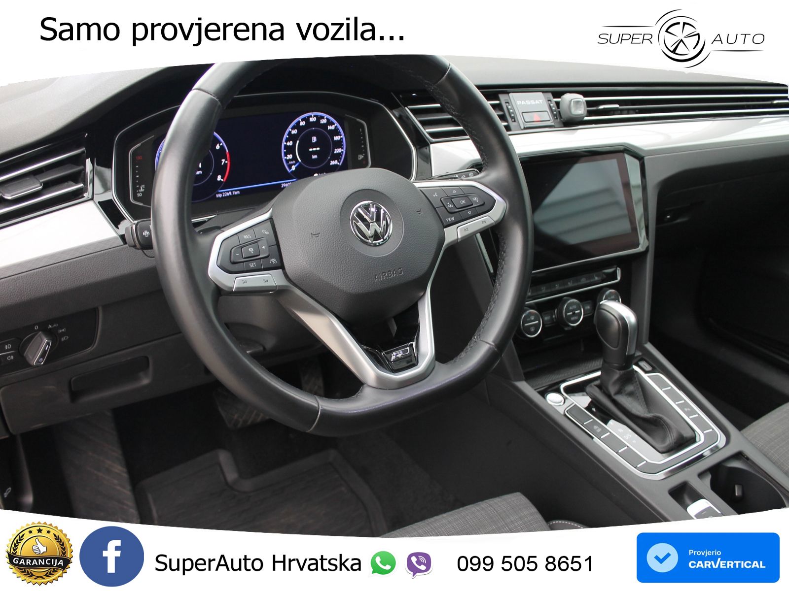 Volkswagen Passat Variant 2.0 TSI (190 KS) DSG Business LED+GR SJED+ACC