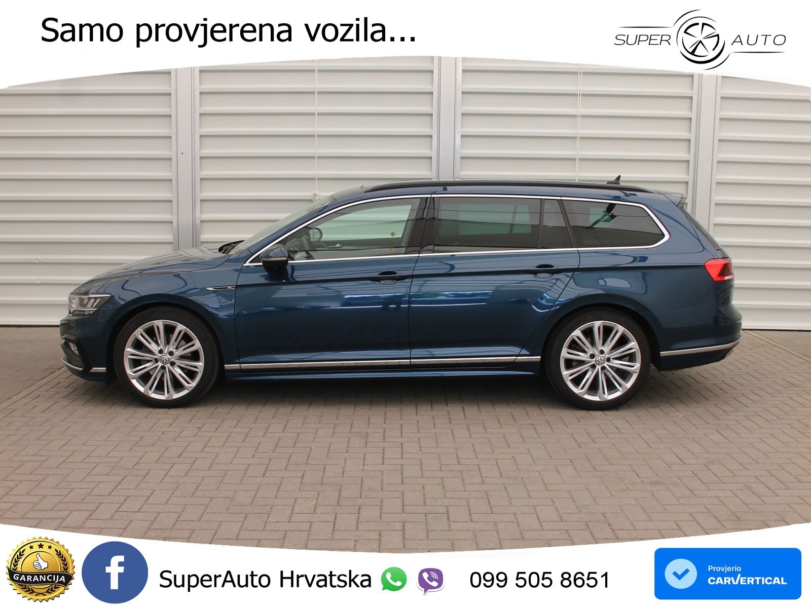 Volkswagen Passat Variant 2.0 TSI (190 KS) DSG Business LED+GR SJED+ACC