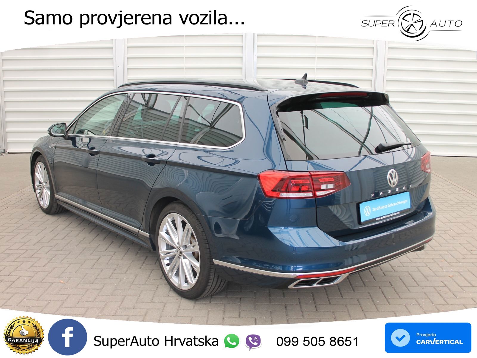 Volkswagen Passat Variant 2.0 TSI (190 KS) DSG Business LED+GR SJED+ACC