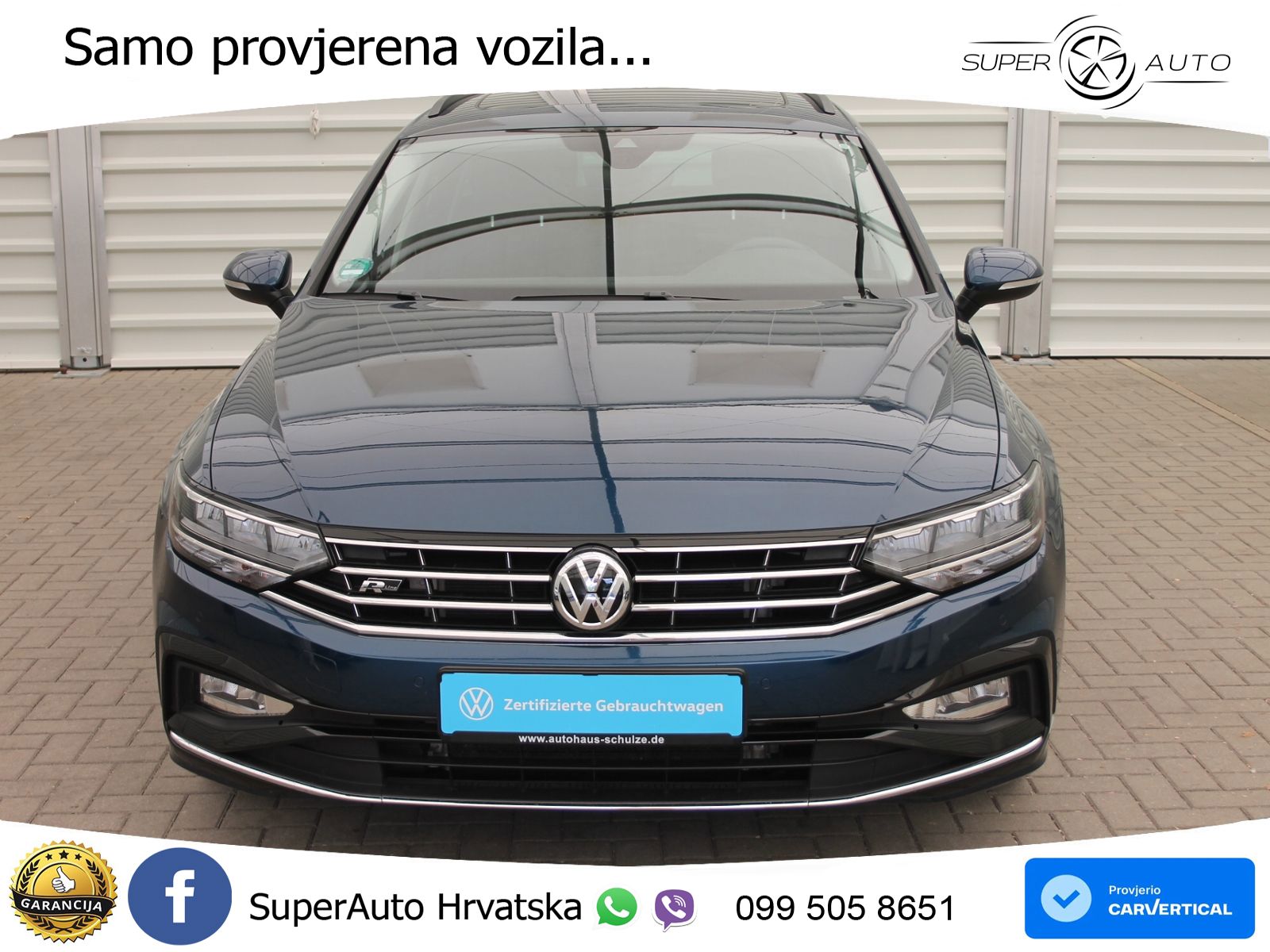 Volkswagen Passat Variant 2.0 TSI (190 KS) DSG Business LED+GR SJED+ACC