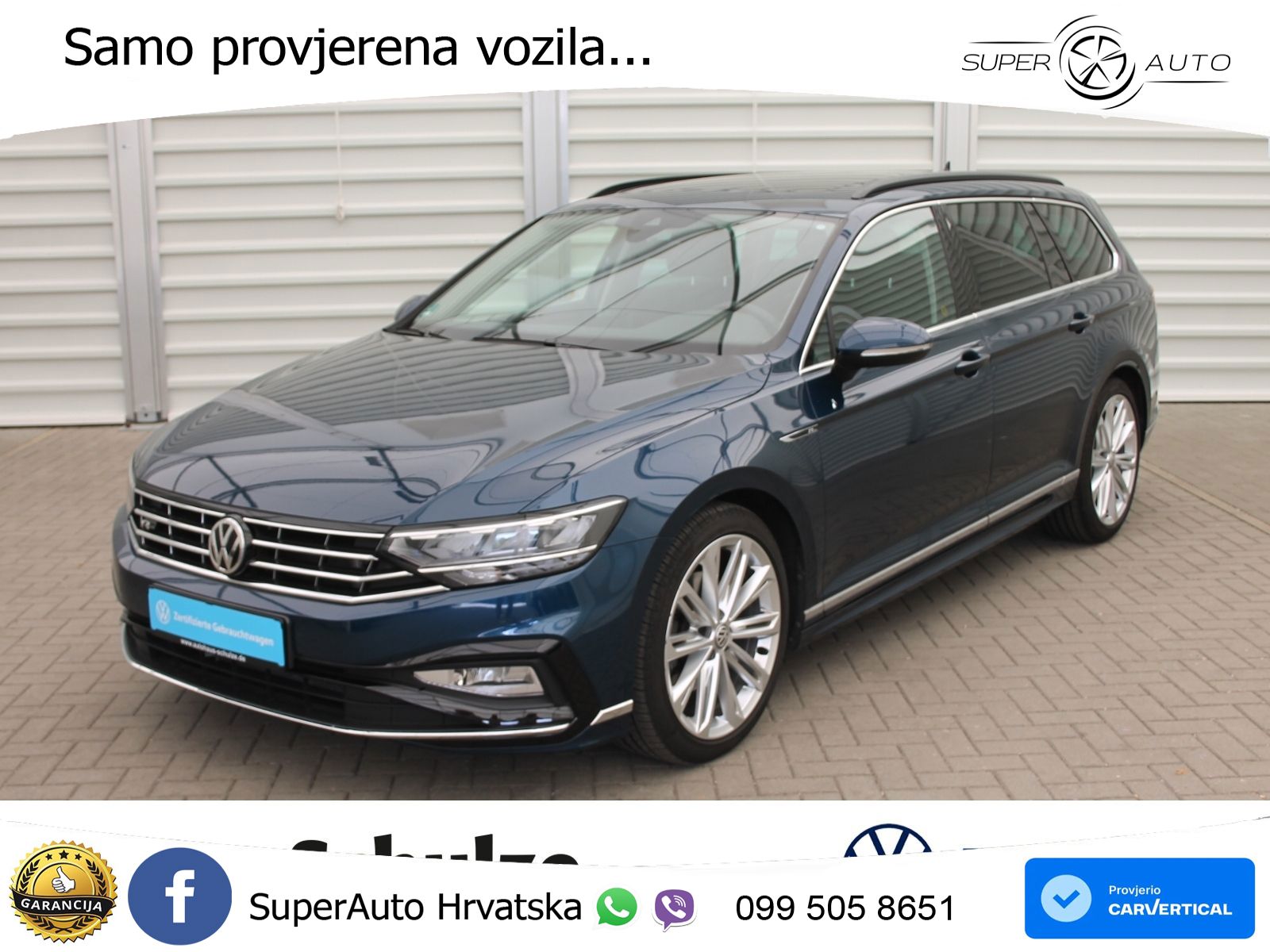 Volkswagen Passat Variant 2.0 TSI (190 KS) DSG Business LED+GR SJED+ACC