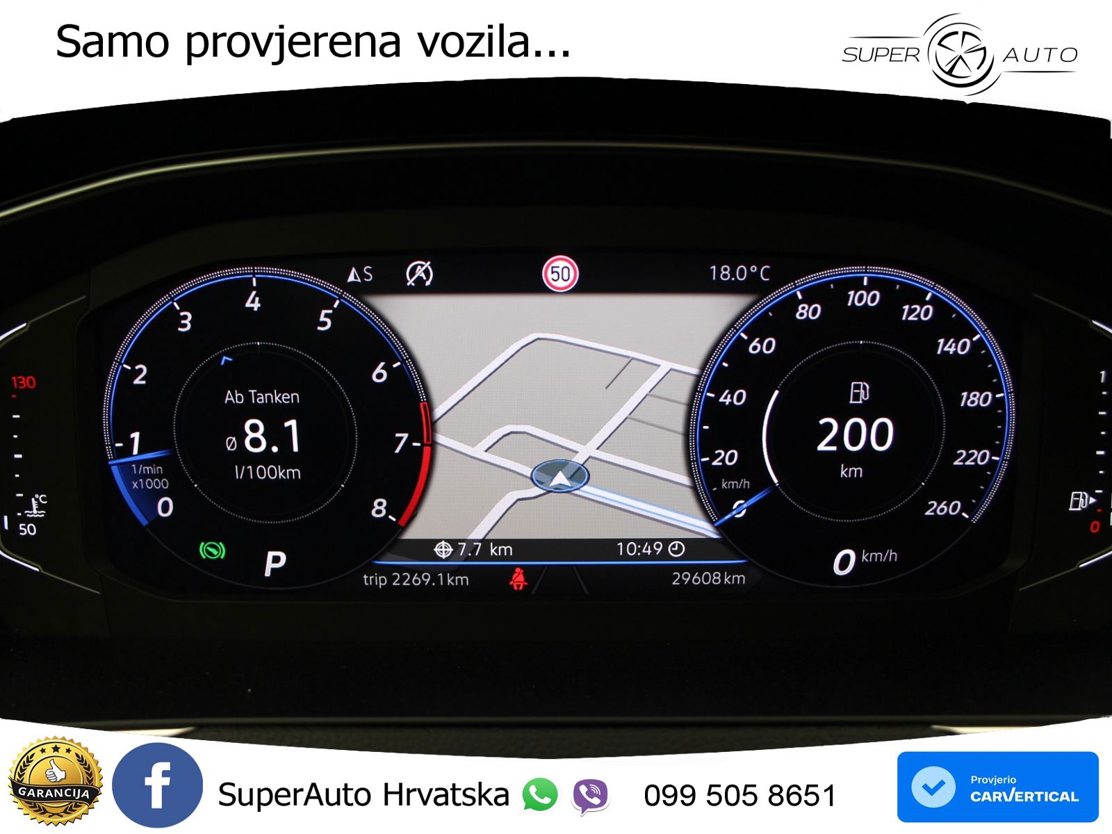 Volkswagen Passat Variant 2.0 TSI (190 KS) DSG Business LED+GR SJED+ACC