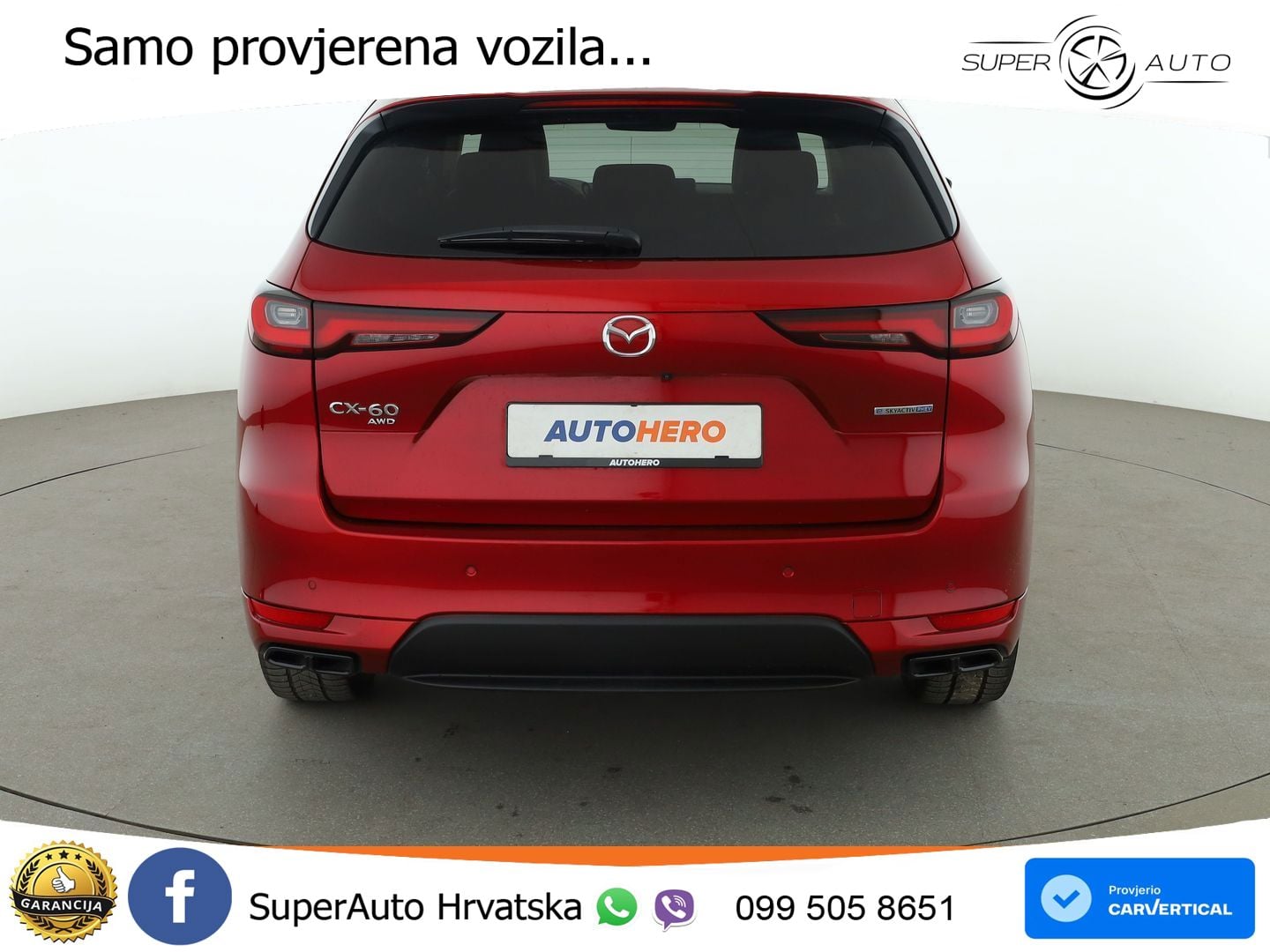Mazda CX-60 2.5 e-Skyactiv (328 KS) AWD Automatic LED+GR SJED+ACC