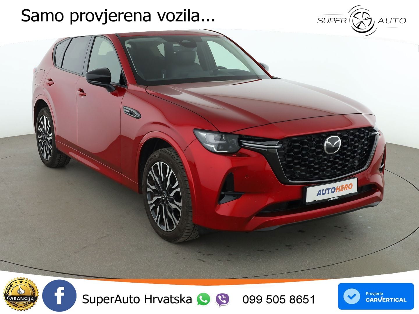 Mazda CX-60 2.5 e-Skyactiv (328 KS) AWD Automatic LED+GR SJED+ACC
