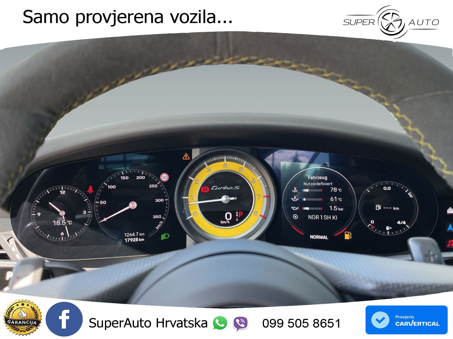 Porsche 911 Turbo S Cabriolet 3.8 (650 KS) PDK LED+GR SJED+ACC