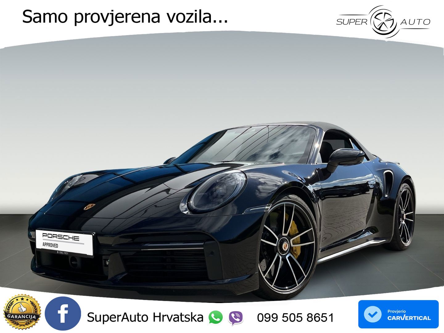 Porsche 911 Turbo S Cabriolet 3.8 (650 KS) PDK LED+GR SJED+ACC