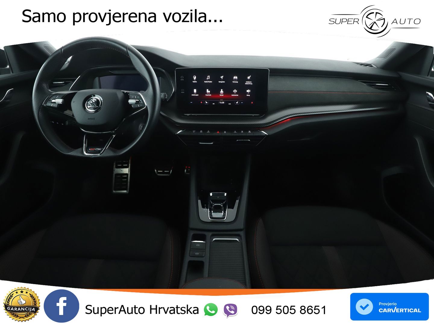 Škoda Octavia Combi RS 2.0 TDI (200 KS) DSG LED+GR SJED+ACC