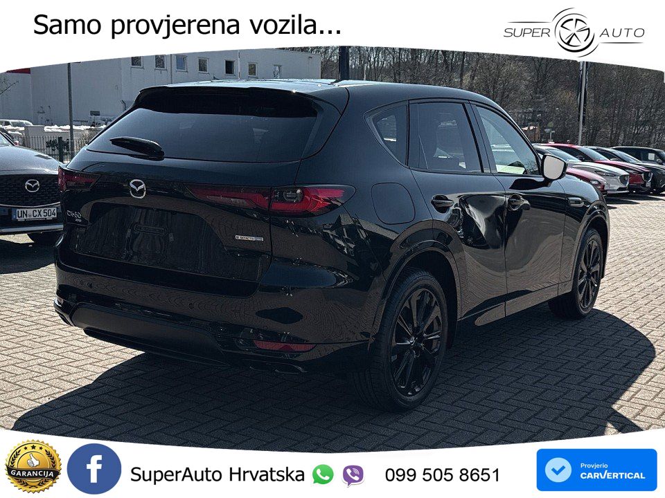 Mazda CX-60 3.3 e-Skyactiv D (254 KS) AWD Automatic LED+GR SJED+ACC