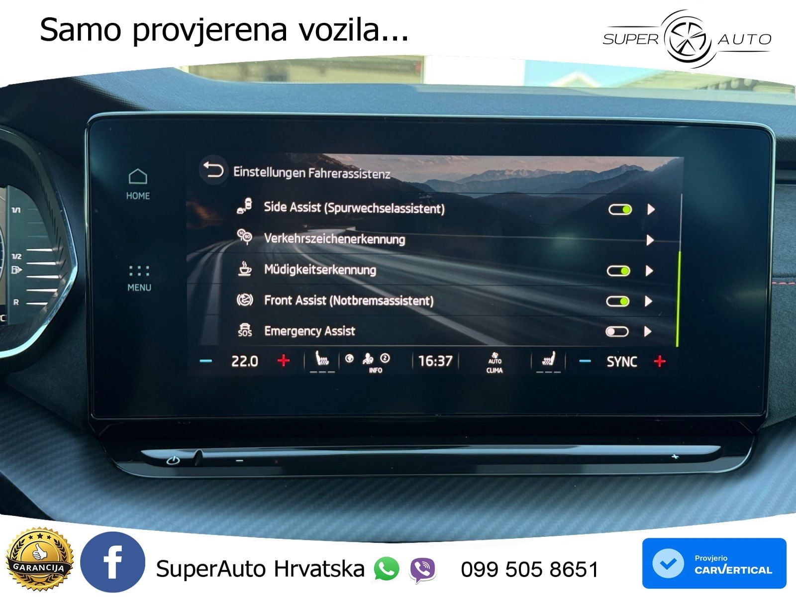 Škoda Octavia Combi RS 2.0 TDI (200 KS) DSG LED+GR SJED+ACC