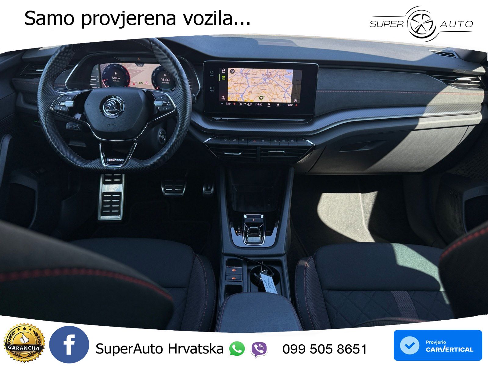 Škoda Octavia Combi RS 2.0 TDI (200 KS) DSG LED+GR SJED+ACC