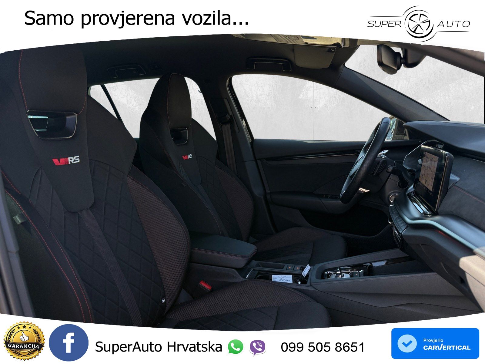 Škoda Octavia Combi RS 2.0 TDI (200 KS) DSG LED+GR SJED+ACC