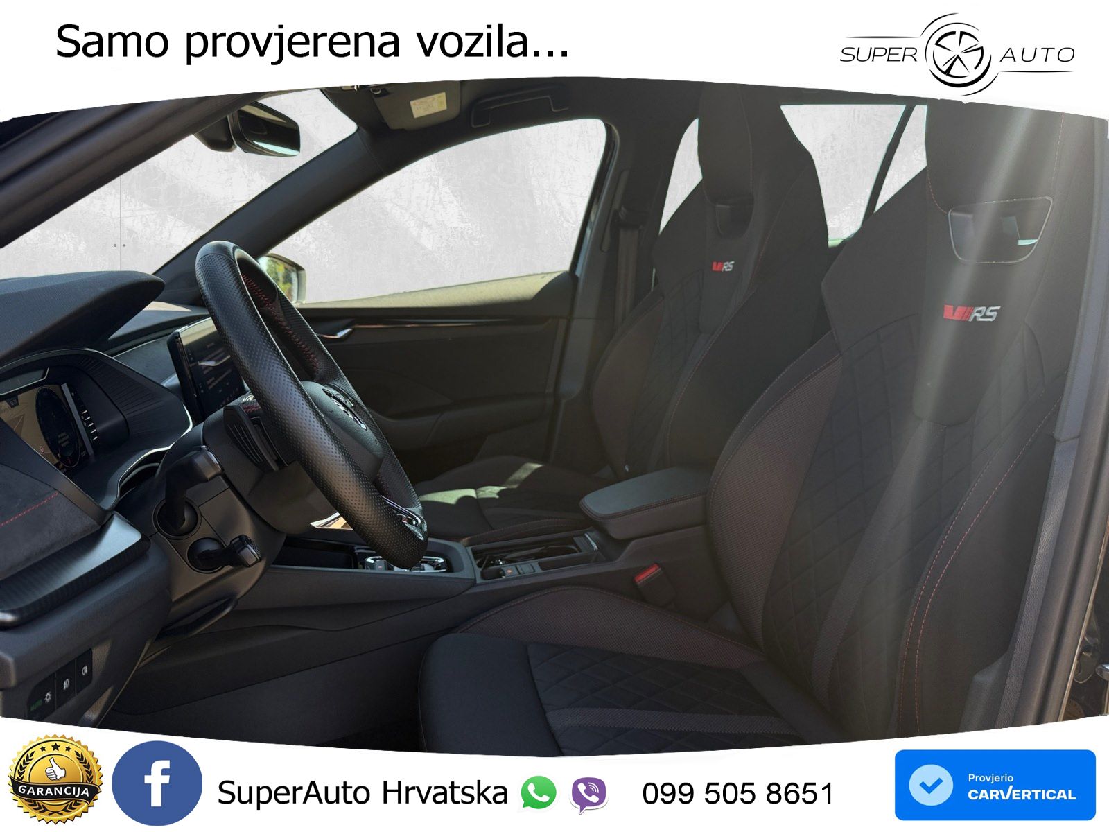 Škoda Octavia Combi RS 2.0 TDI (200 KS) DSG LED+GR SJED+ACC