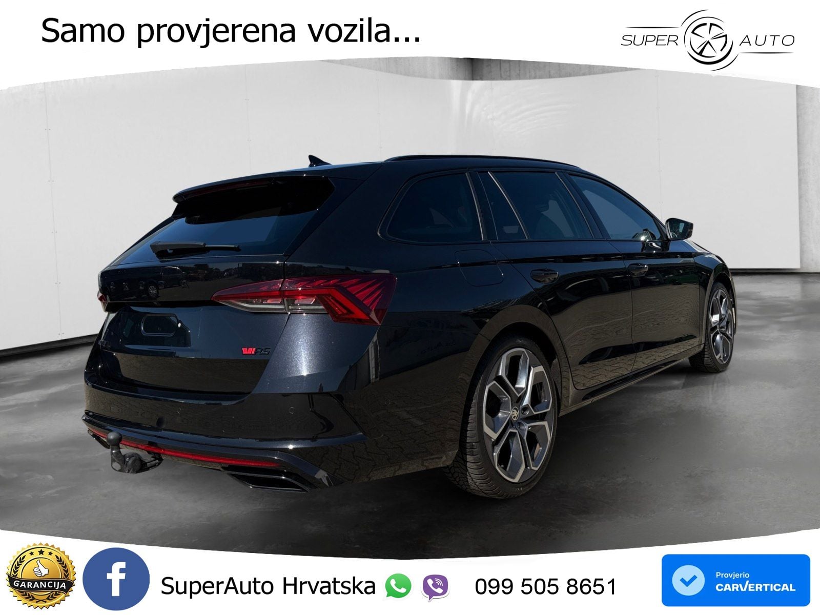 Škoda Octavia Combi RS 2.0 TDI (200 KS) DSG LED+GR SJED+ACC