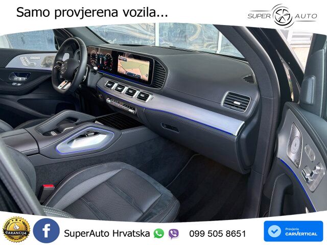 Mercedes-Benz GLS AMG GLS 63 V8 EQ Boost 4MATIC+ AMG SPEEDSHIFT TCT 9G ZRAČNI+ACC+GR SJED+KAM+PANO
